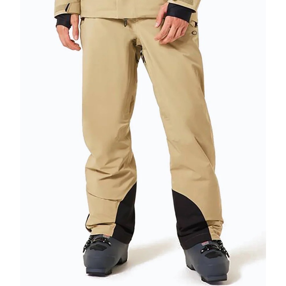 Oakley Sub Temp RC Gore-Tex Pant 2.0 Pebble Tan Snowboard Ski Mens L FOA406101X